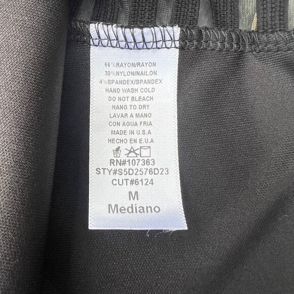 LuLu’s 2 piece cami top & skirt. Black size M - Picture 7 of 12